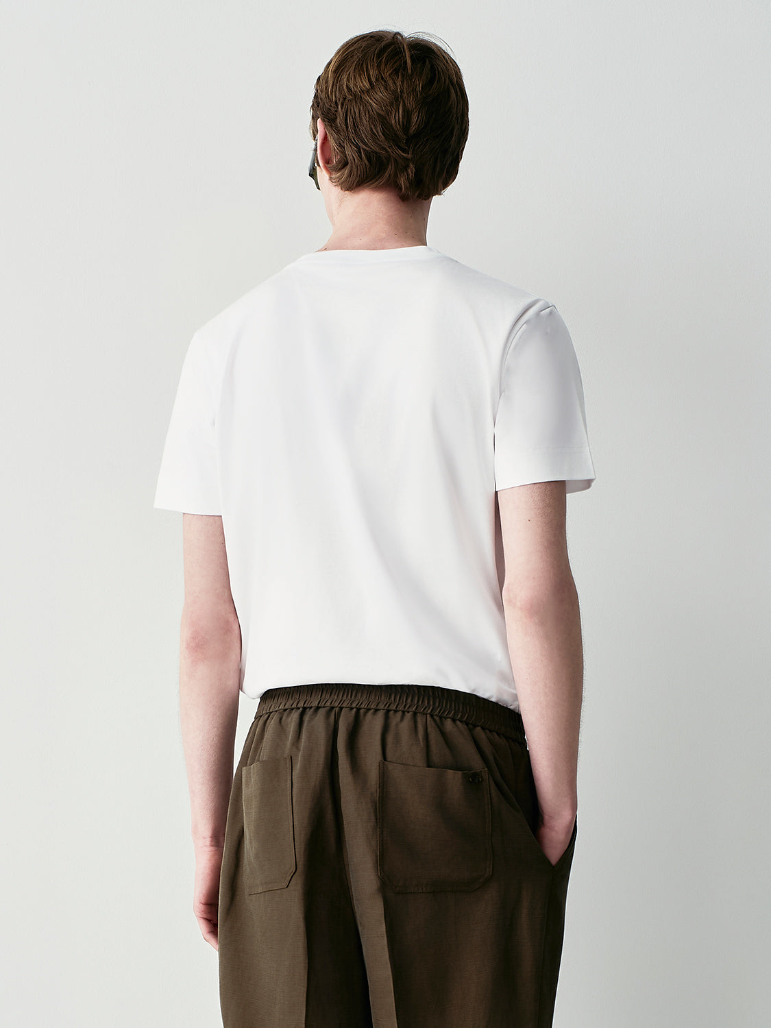 T-shirt regular a maniche corte