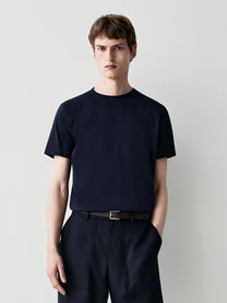 T-shirt regular a maniche corte