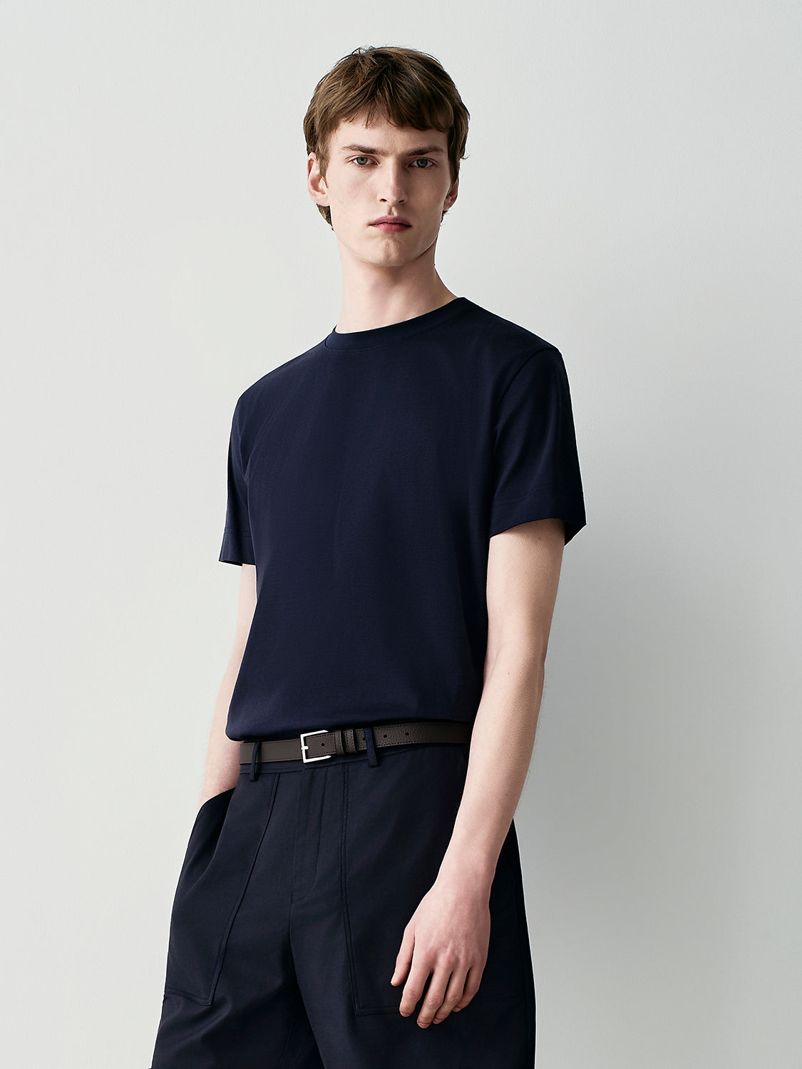 T-shirt regular a maniche corte