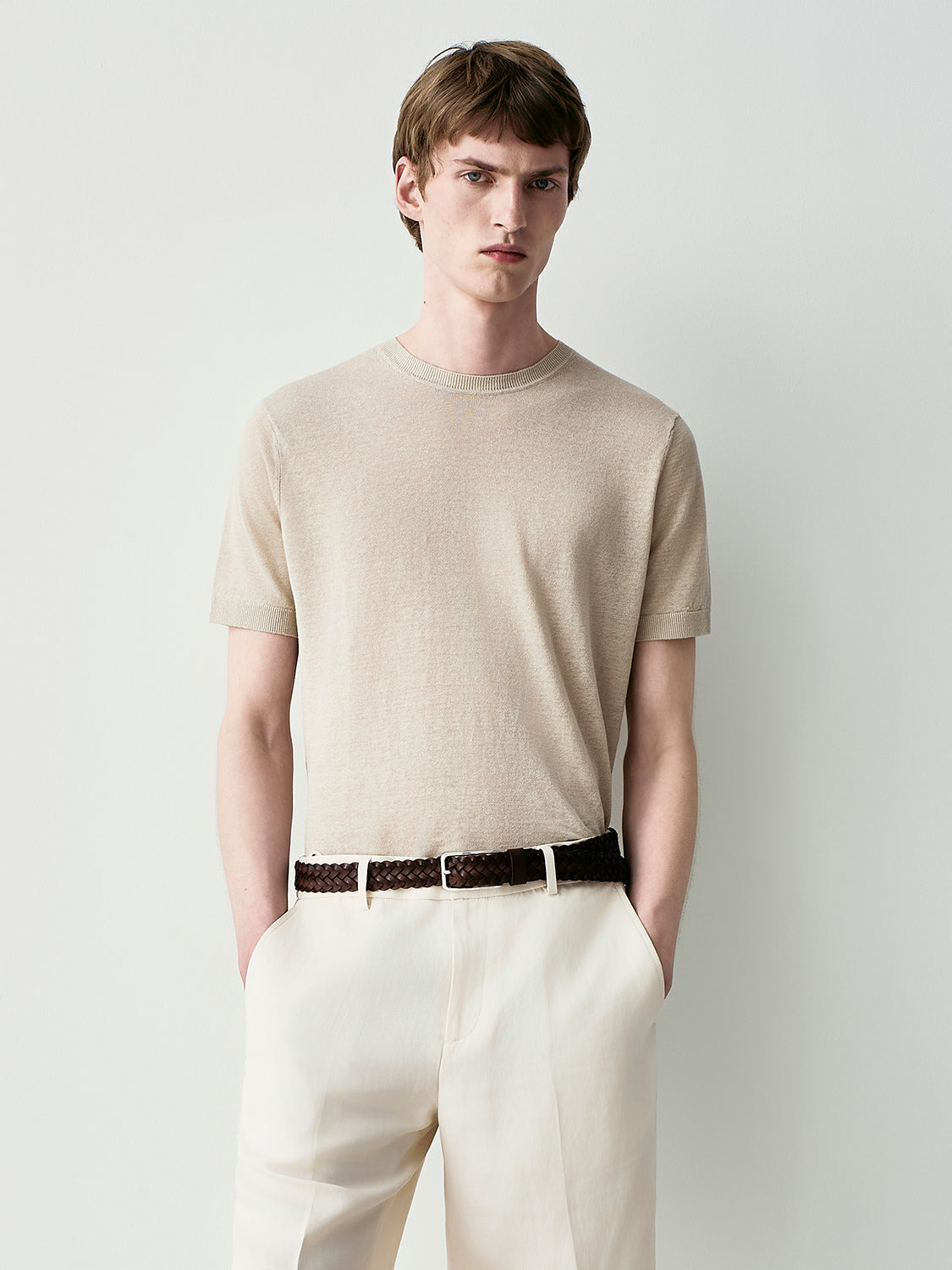 Linen t-shirt
