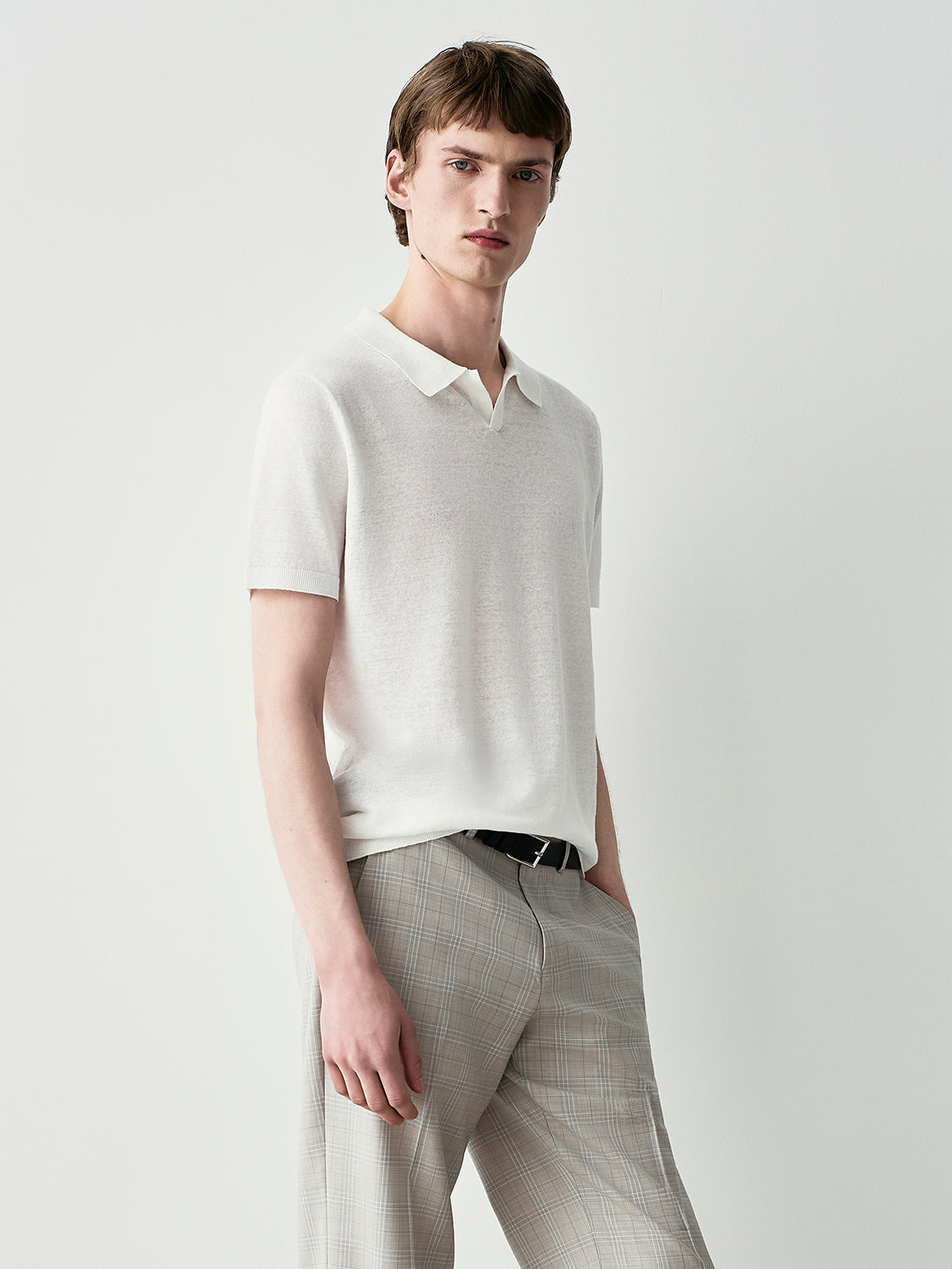 Polo pure linen