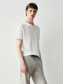 Polo pure linen