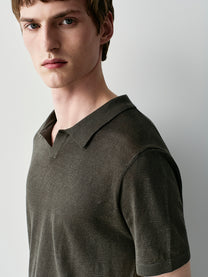 Polo pure linen