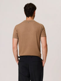 Textured polo