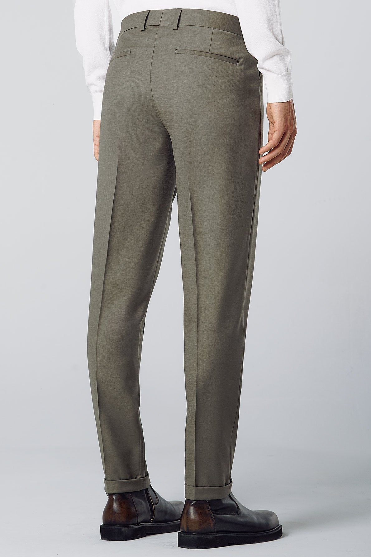 WOOL SUIT PANTS