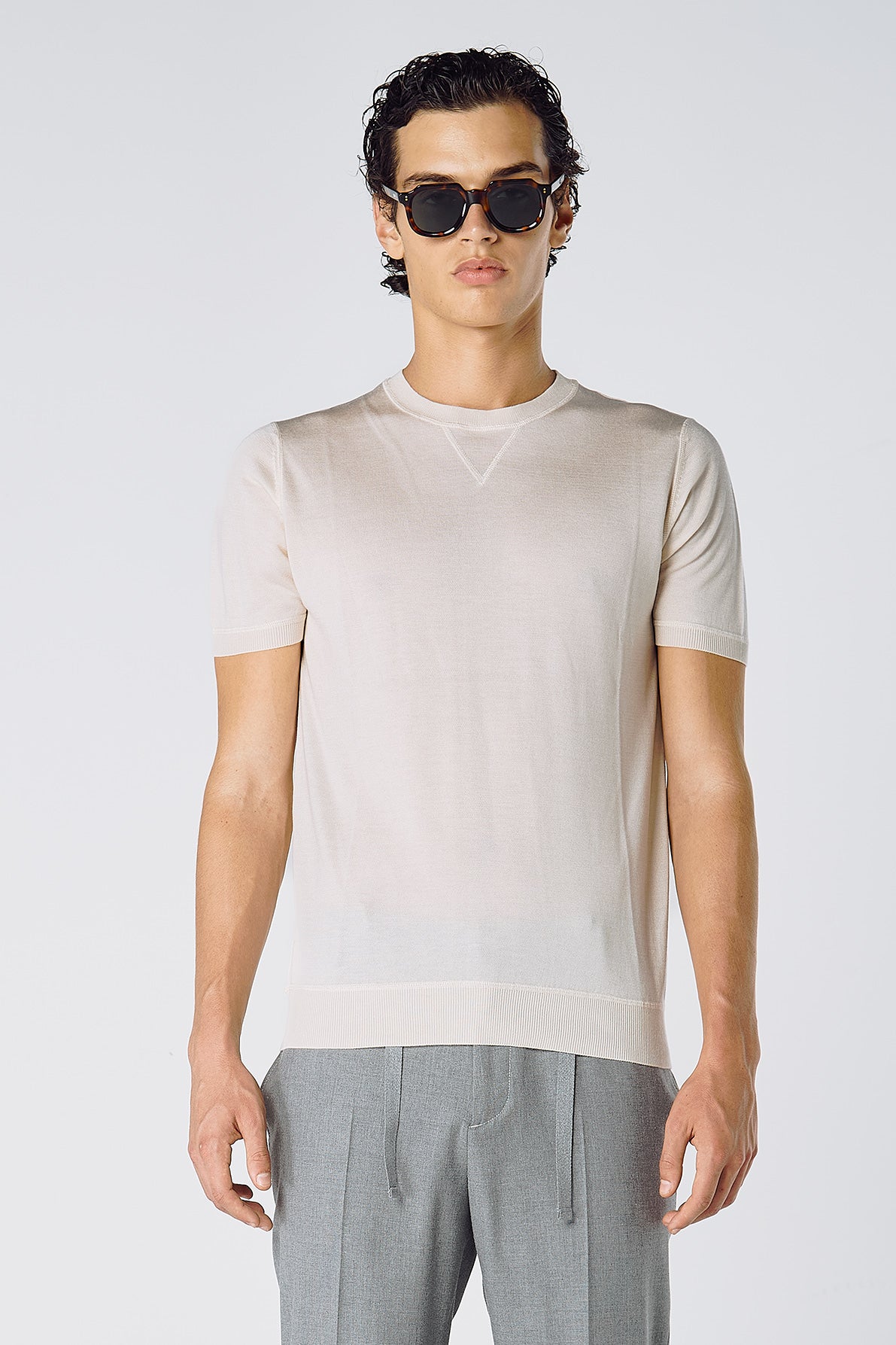 MODAL ROUND NECK T-SHIRT