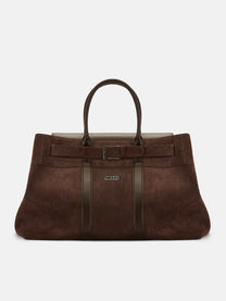 SUEDE XL TOTE BAG