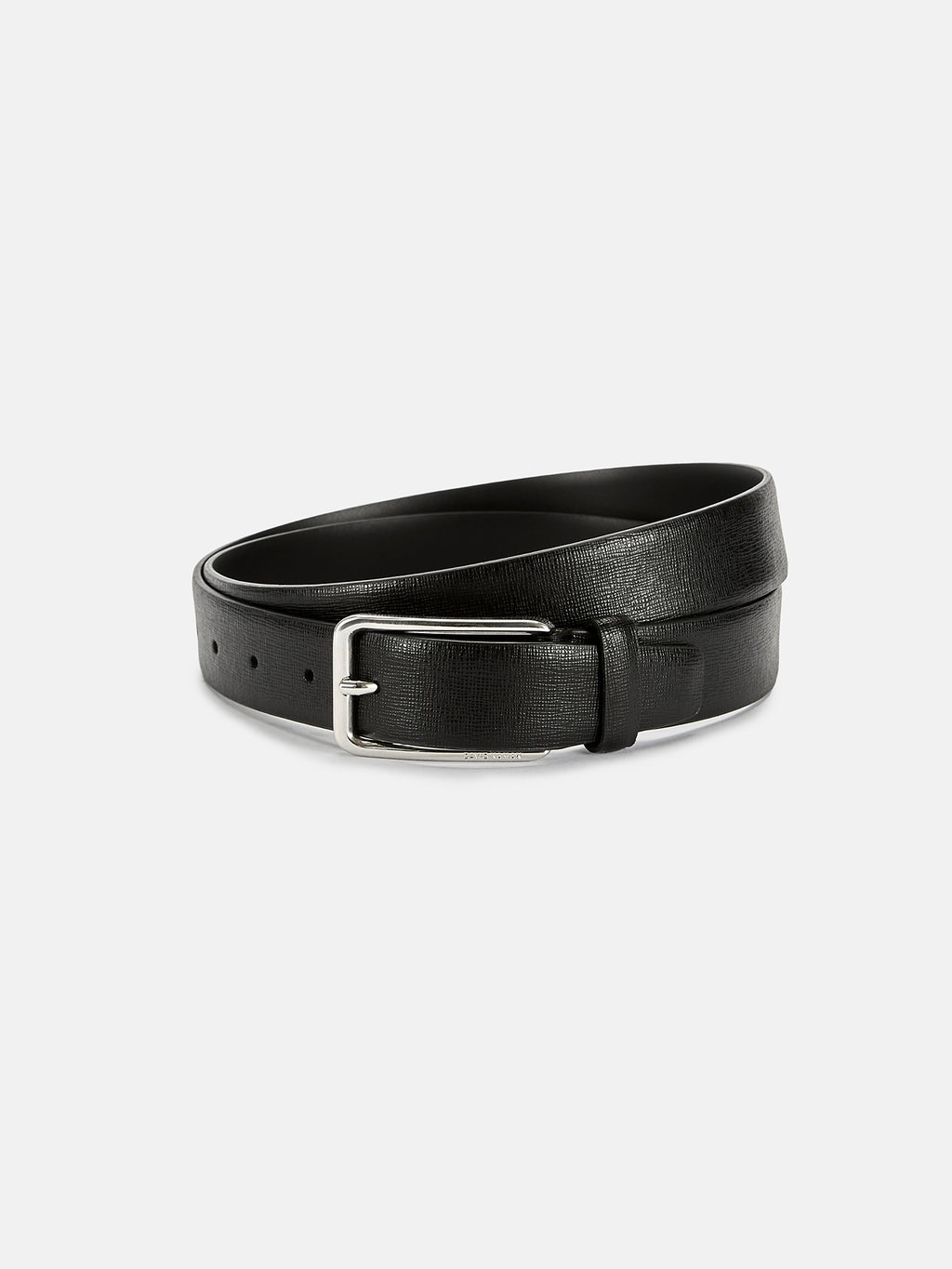 SAFFIANO LEATHER BELT WITH CLASSIC BUCKLE