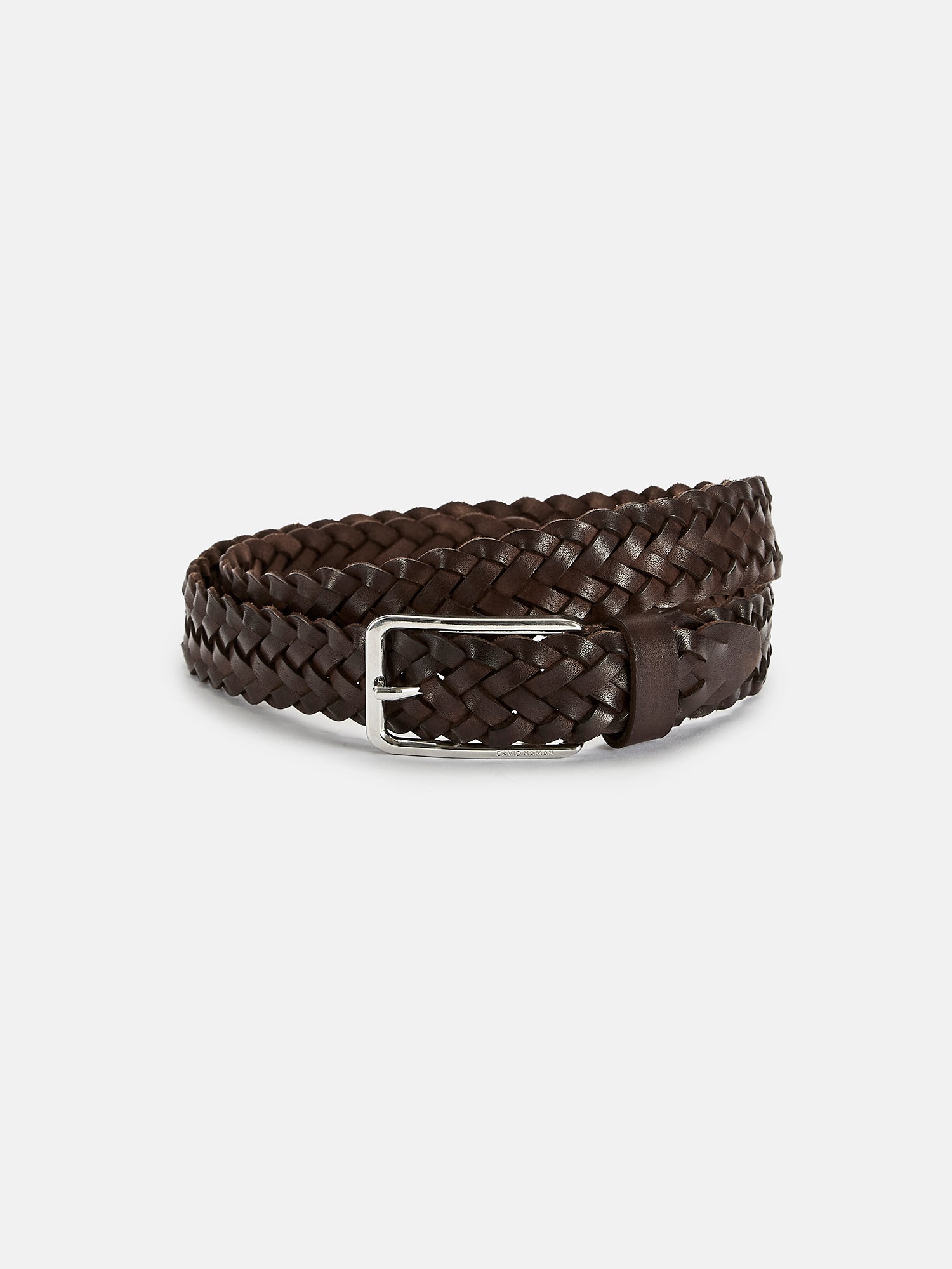 CINTURA IN PELLE INTRECCIATA