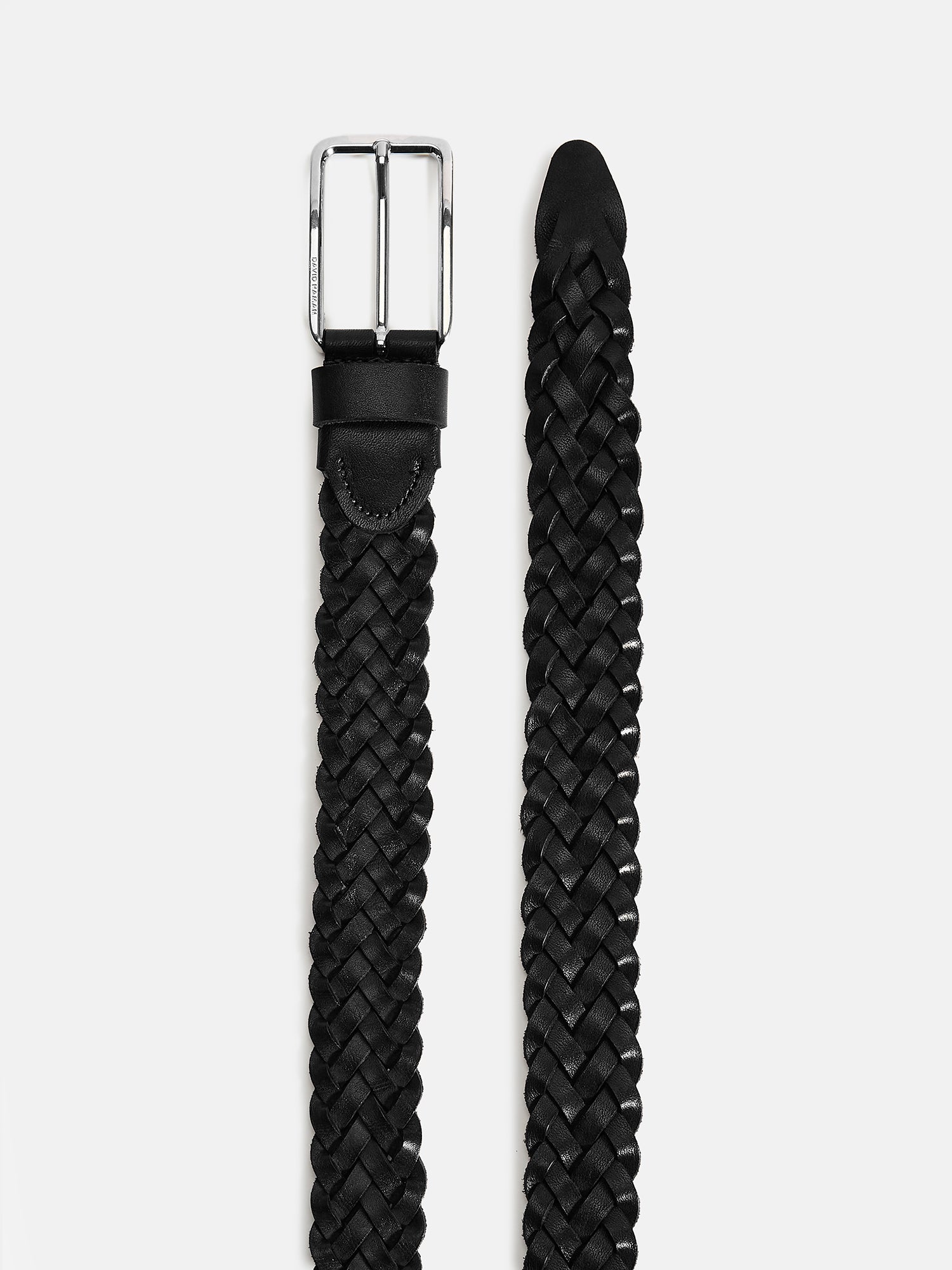CINTURA IN PELLE INTRECCIATA