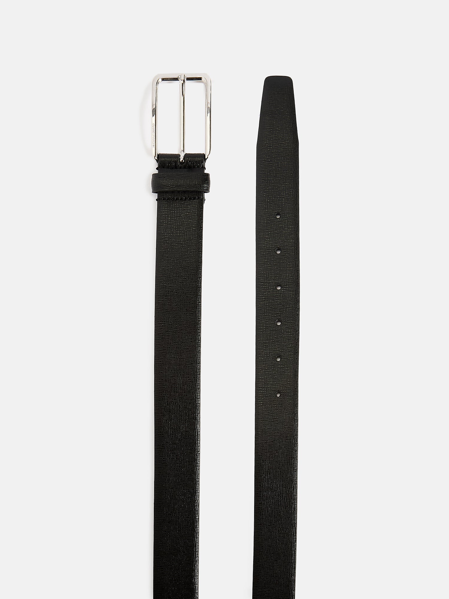 SAFFIANO LEATHER BELT WITH CLASSIC BUCKLE