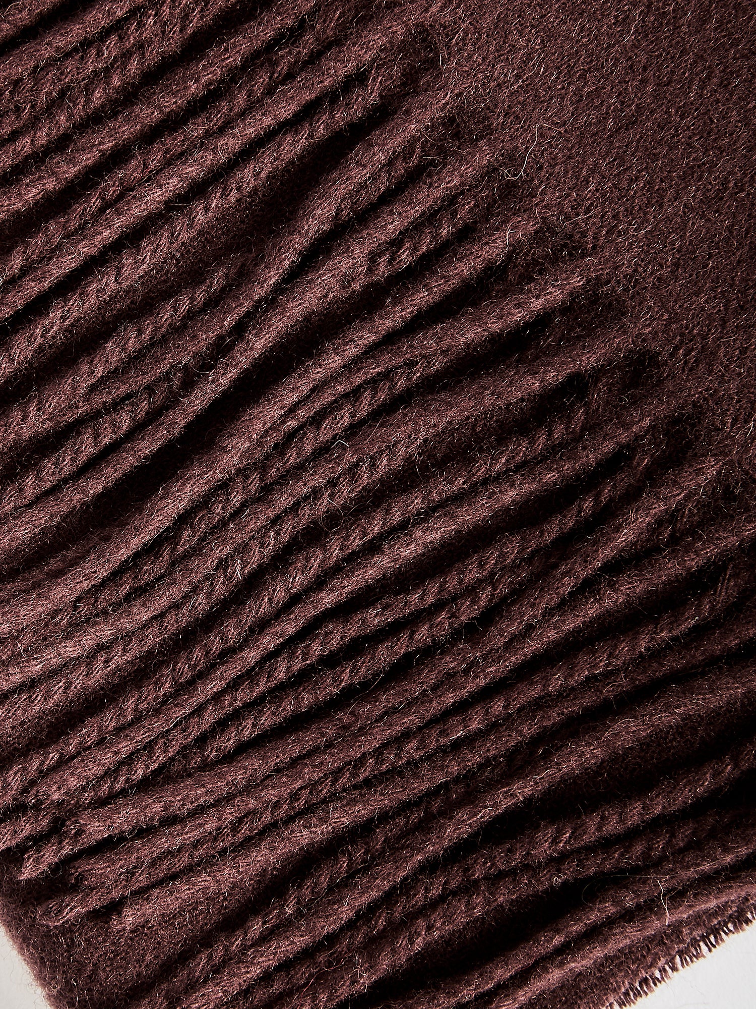 SCIARPA LUNGA CON FRANGE