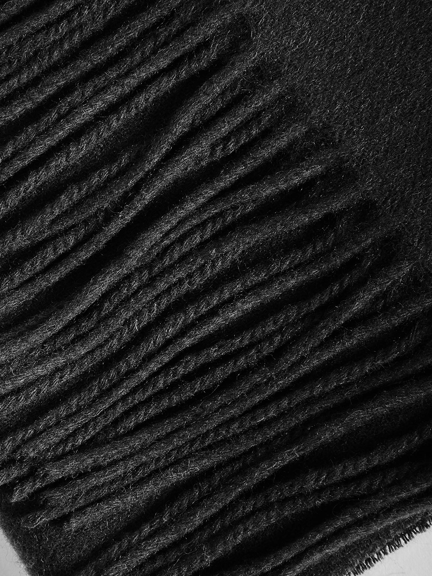 SCIARPA LUNGA CON FRANGE