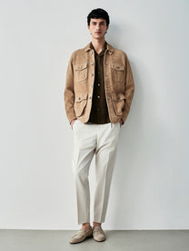 Safari suede jacket