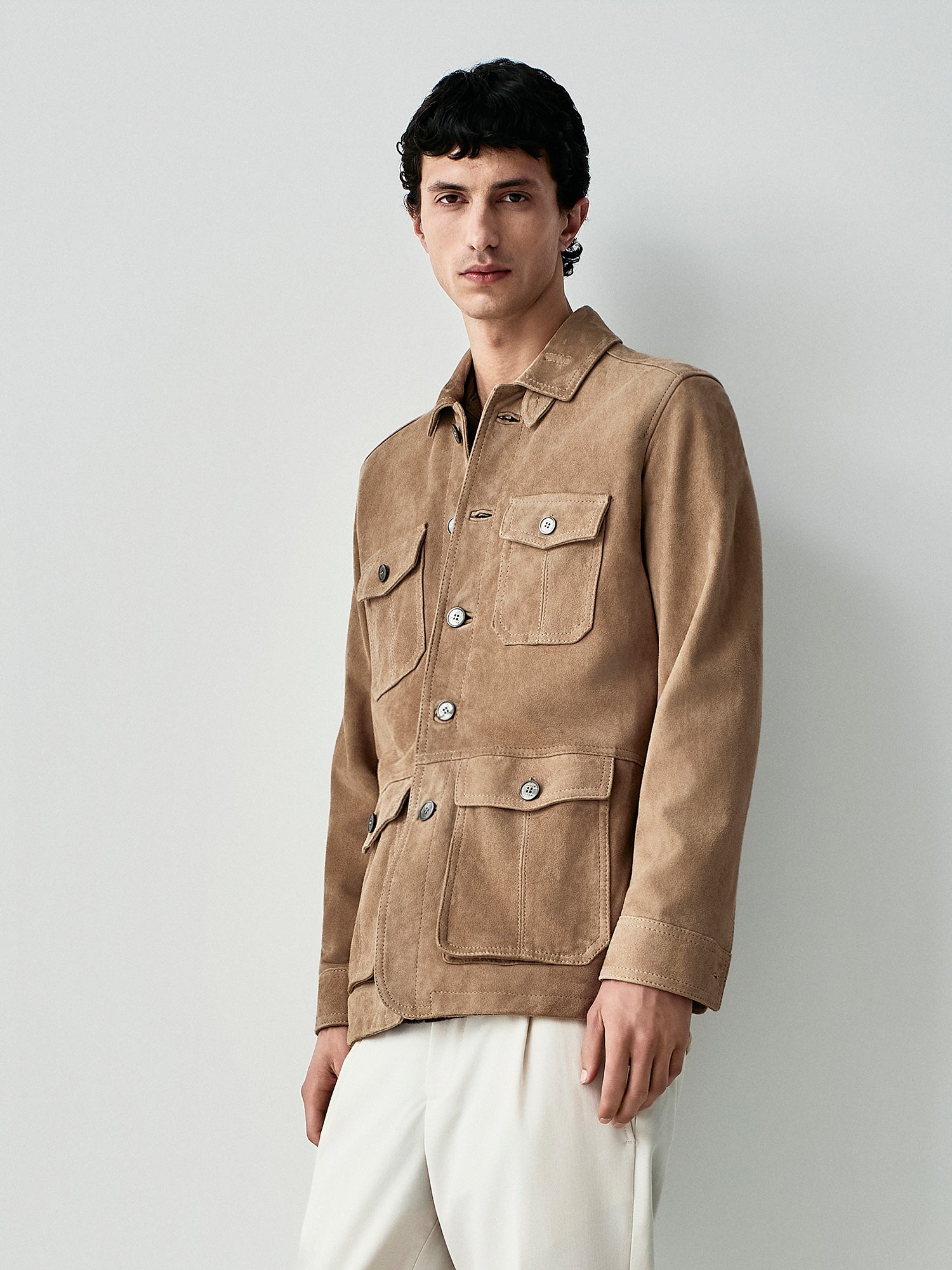 Safari suede jacket