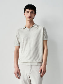 Textured polo