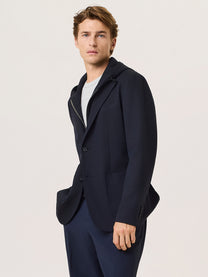 Viscose blend blazer with inner insert