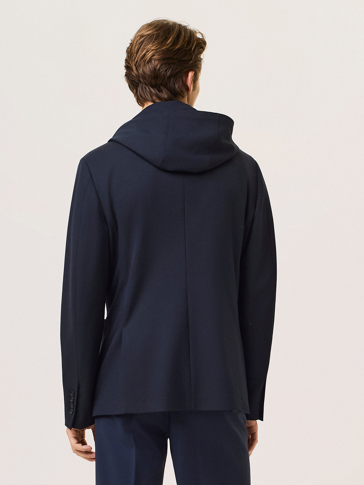Viscose blend blazer with inner insert