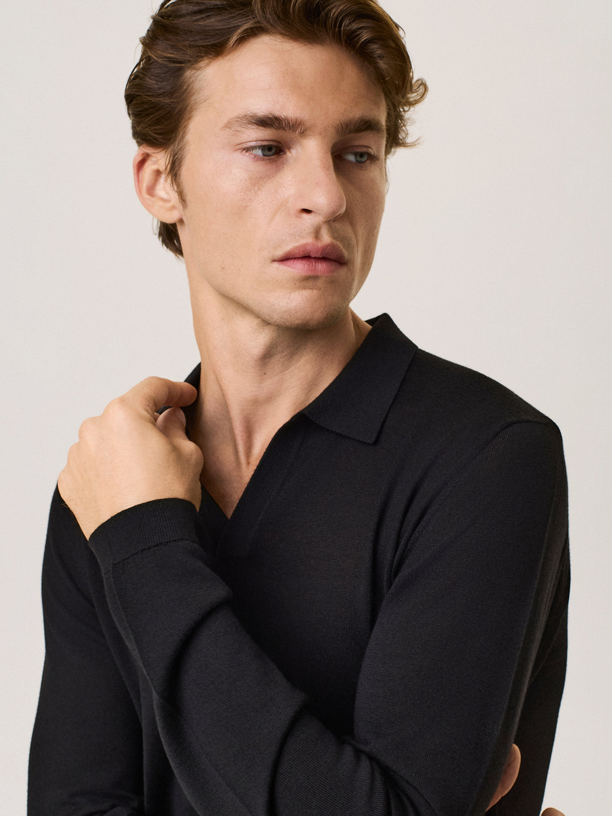 pure merino wool polo