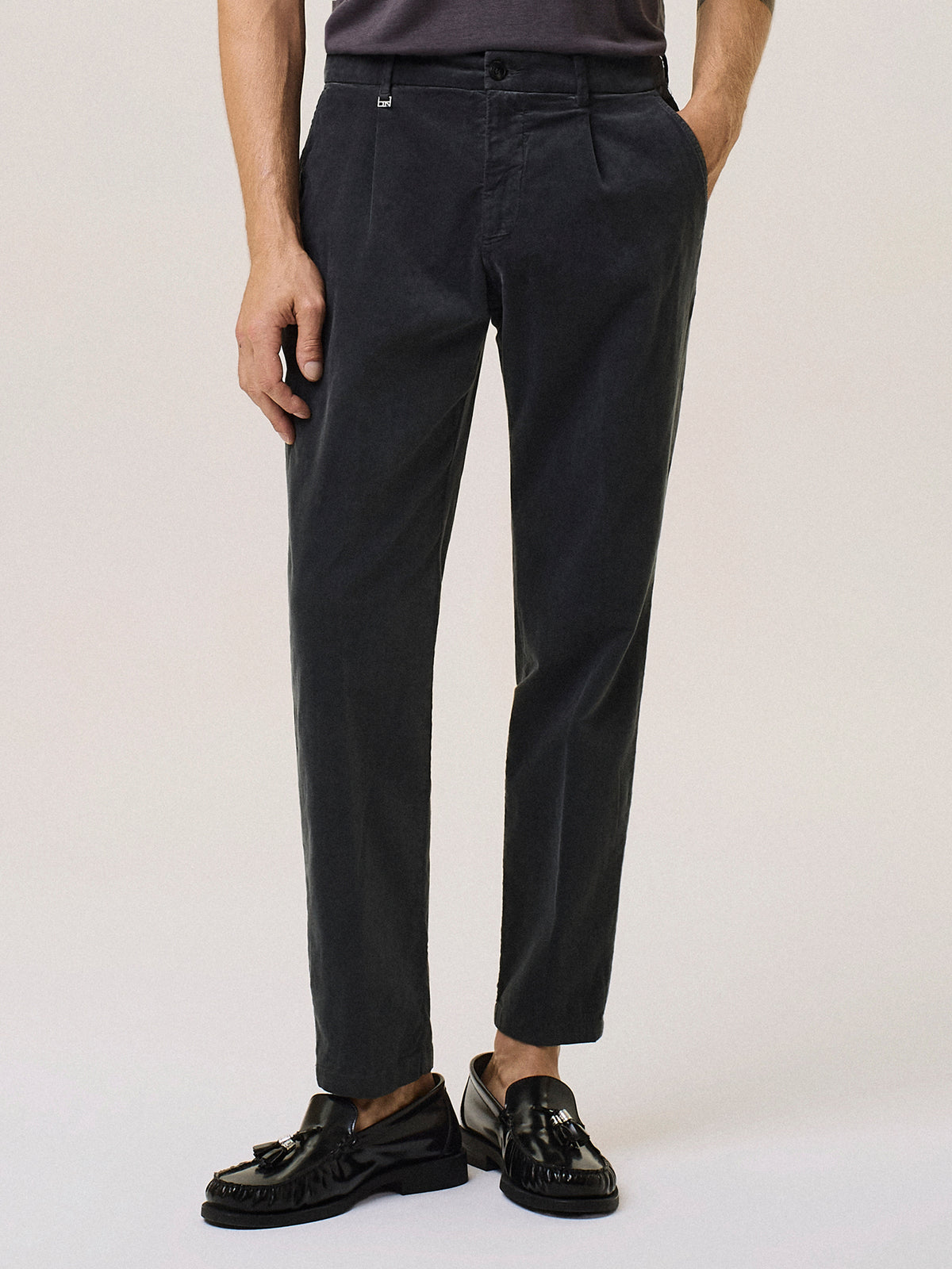 velvet jogger pant