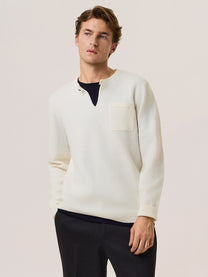 Chester sweater in boiled wool