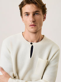 Chester sweater in boiled wool