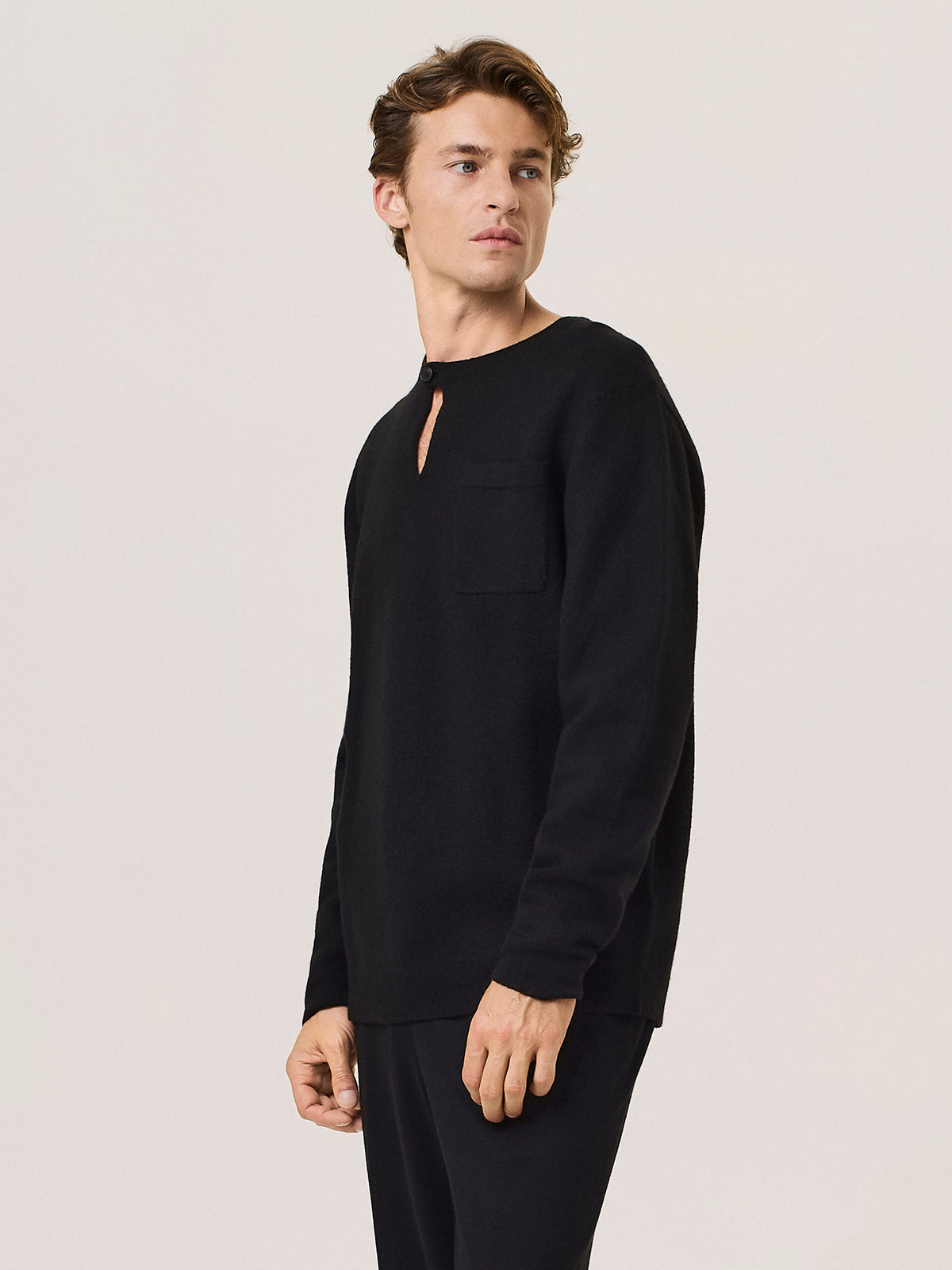 Chester sweater in boiled wool