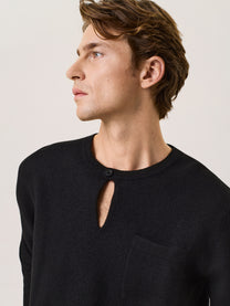 Chester sweater in boiled wool