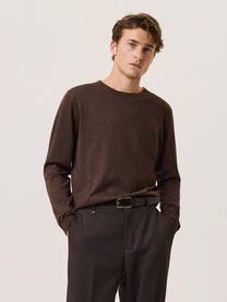 Maglia girocollo in lurex