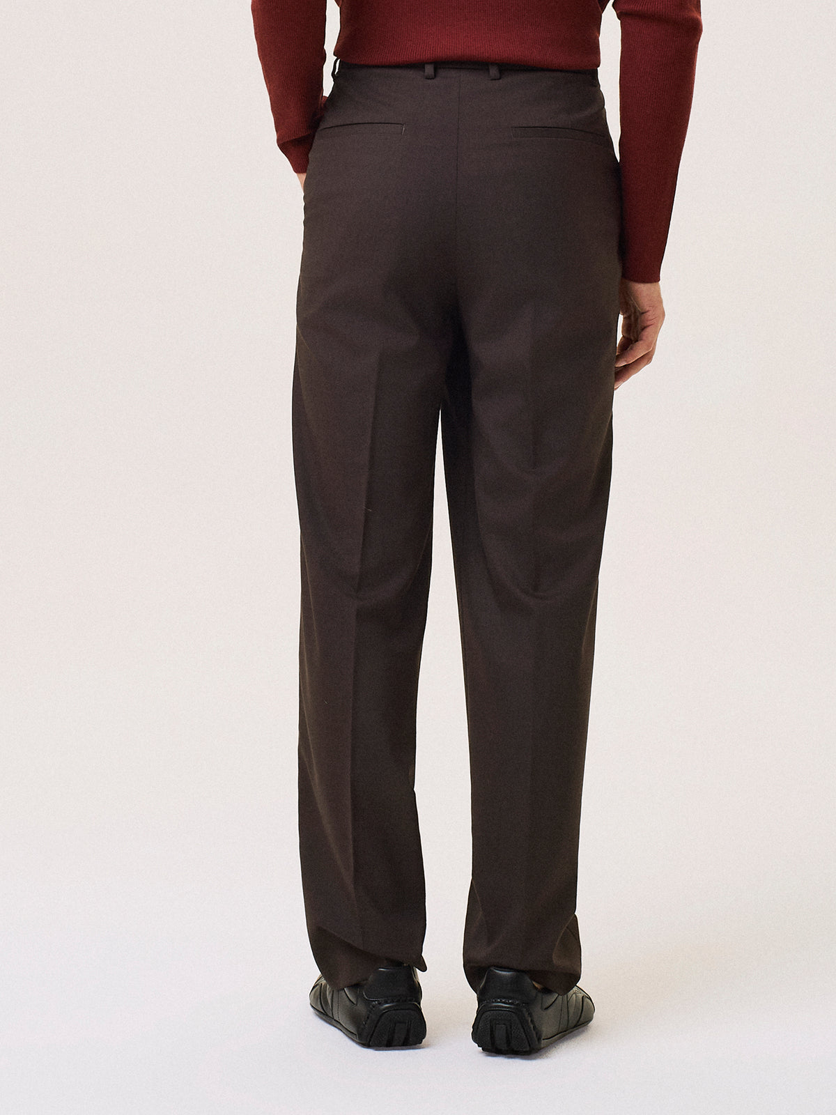 Relaxed fit tailored trousers