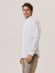 standing collar shirt