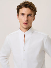 standing collar shirt