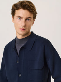 Milano knit cardigan in viscose blend