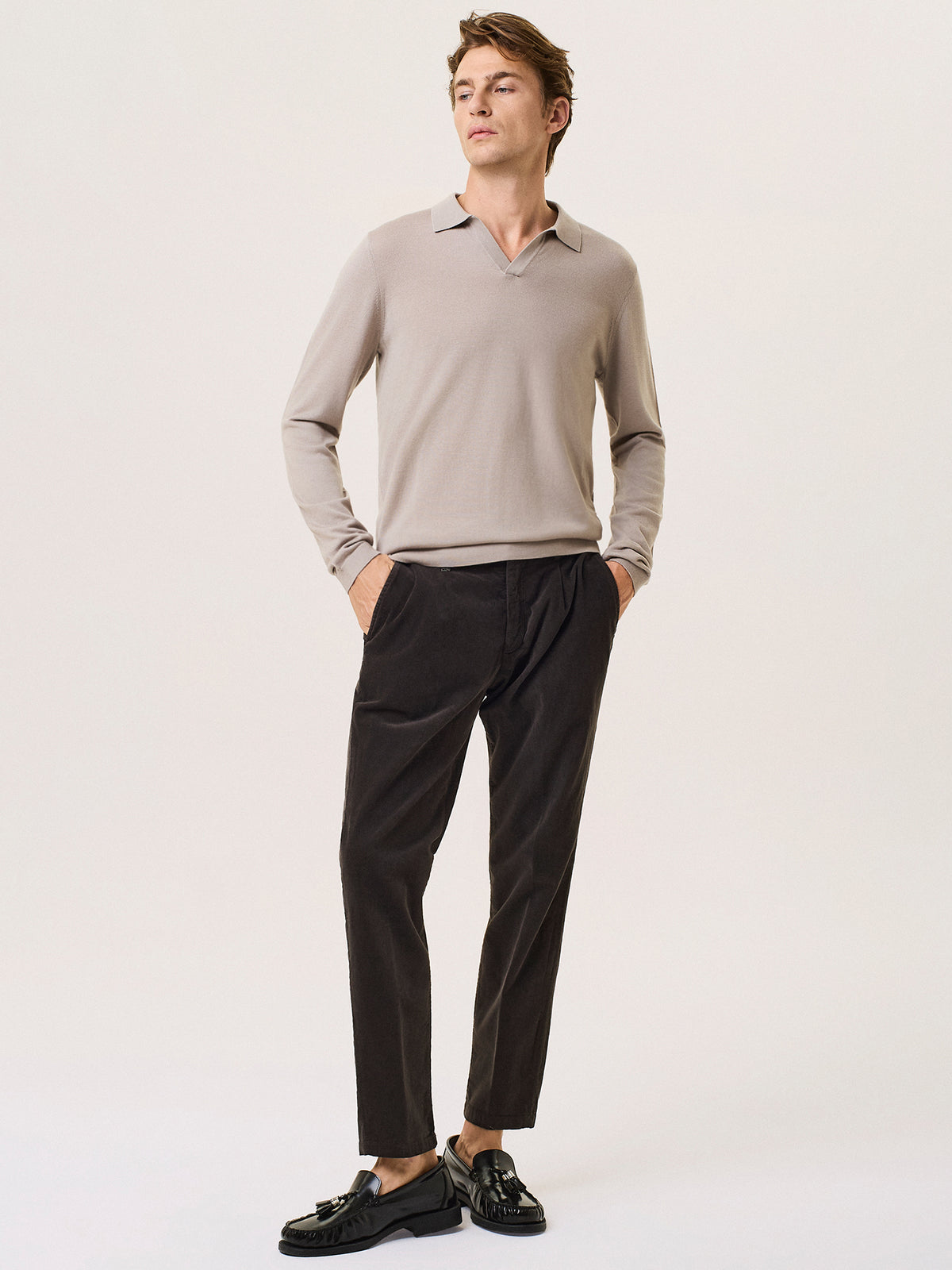 pure merino wool polo