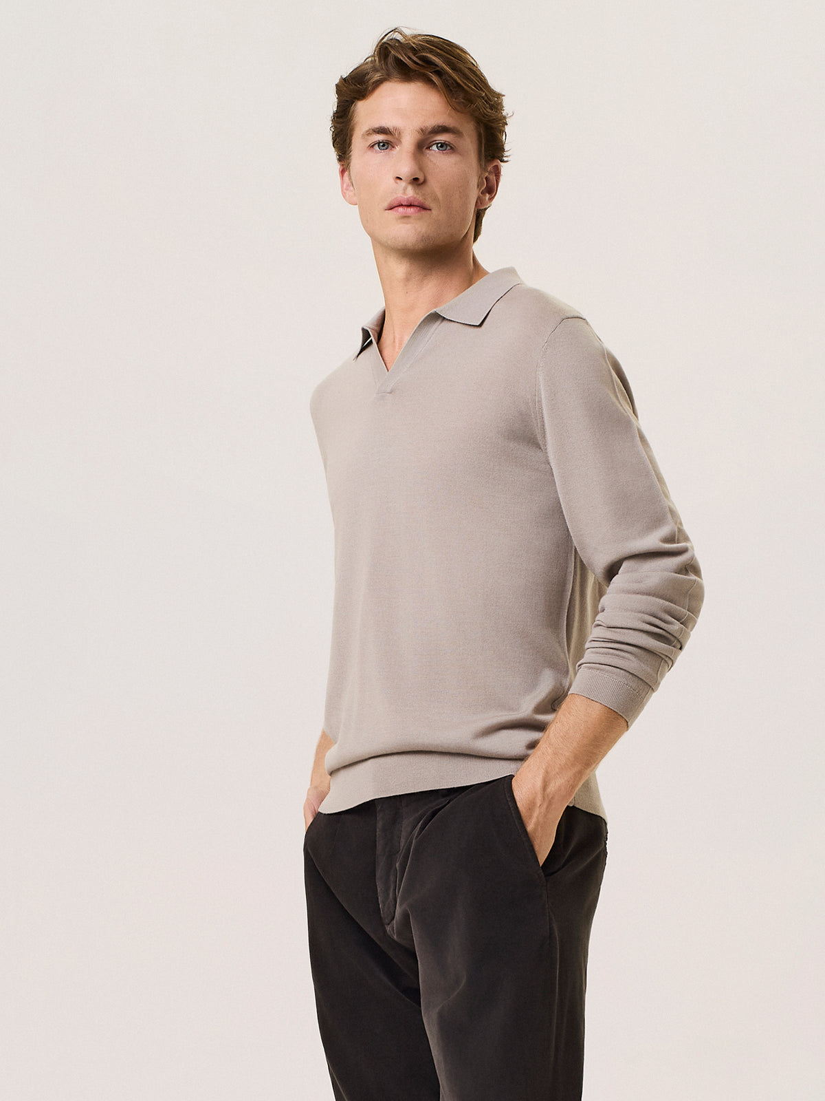 pure merino wool polo