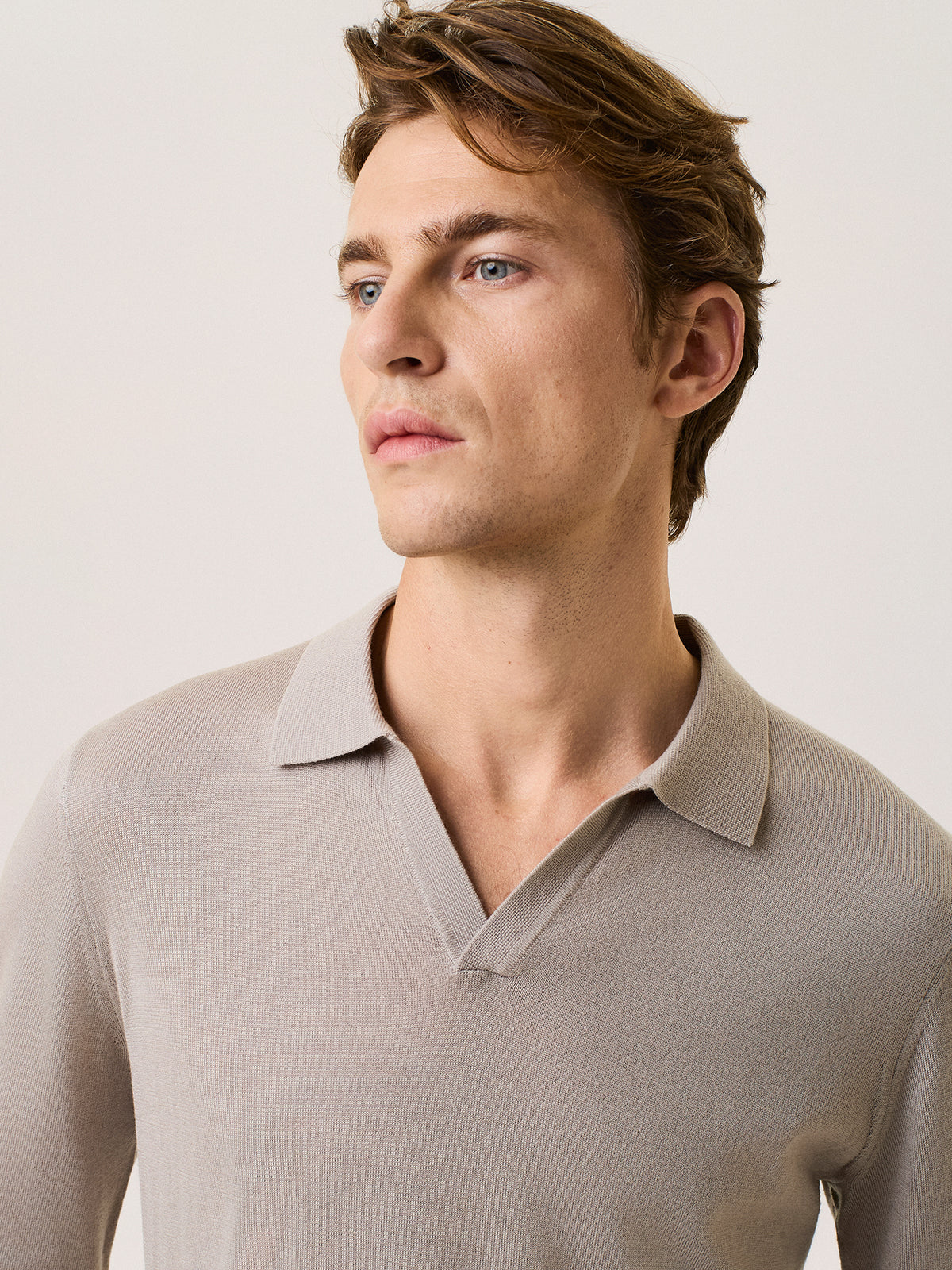 pure merino wool polo