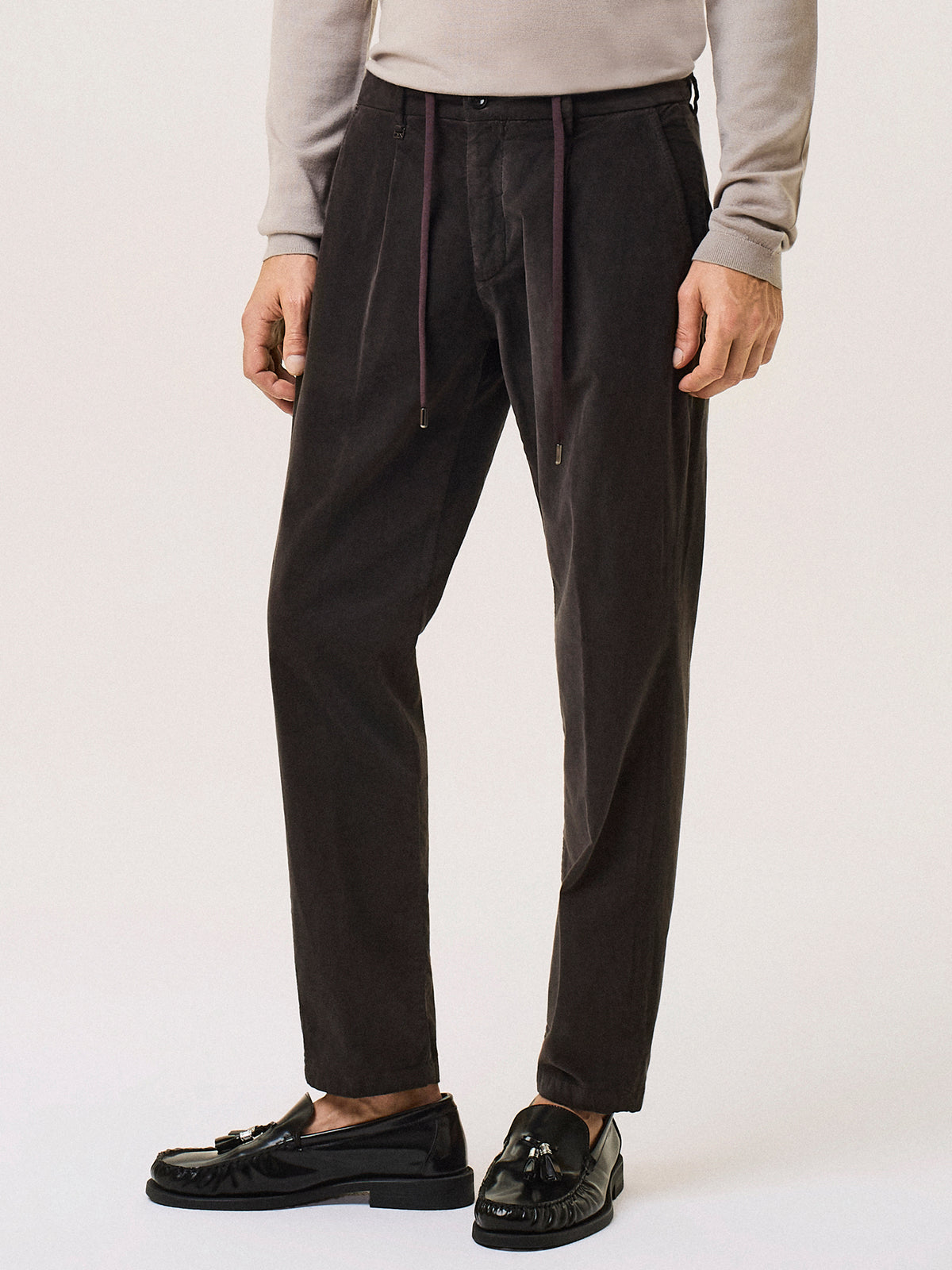velvet jogger pant