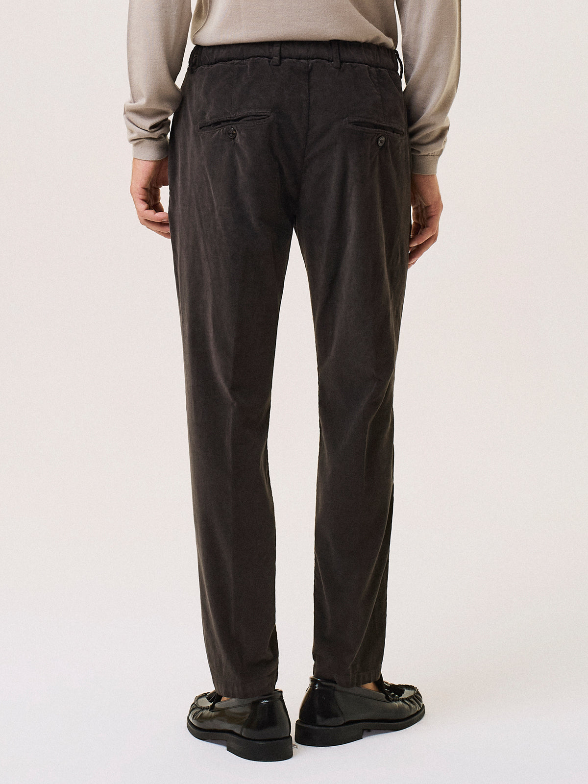 velvet jogger pant