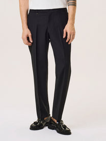 wool blend jogger trousers