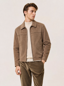 suede bomber jacket