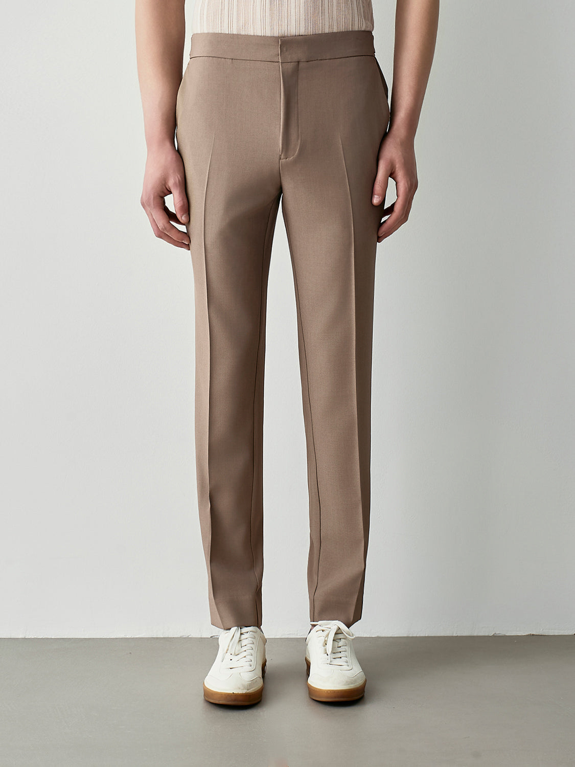 Crepe trousers