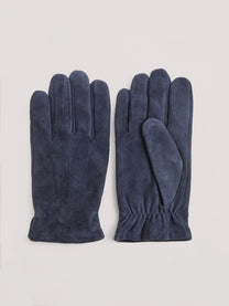 Suede leather gloves