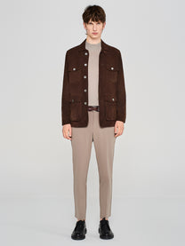 Safari suede jacket