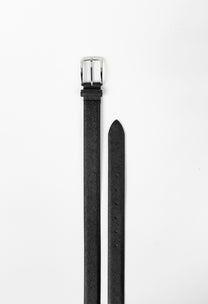 CINTURA IN PELLE NERA