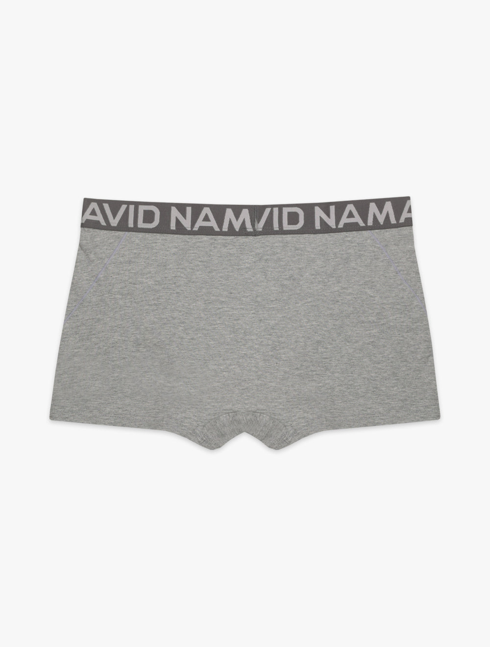 GRAY BOXER WITH ELASTIC WAISTBAND