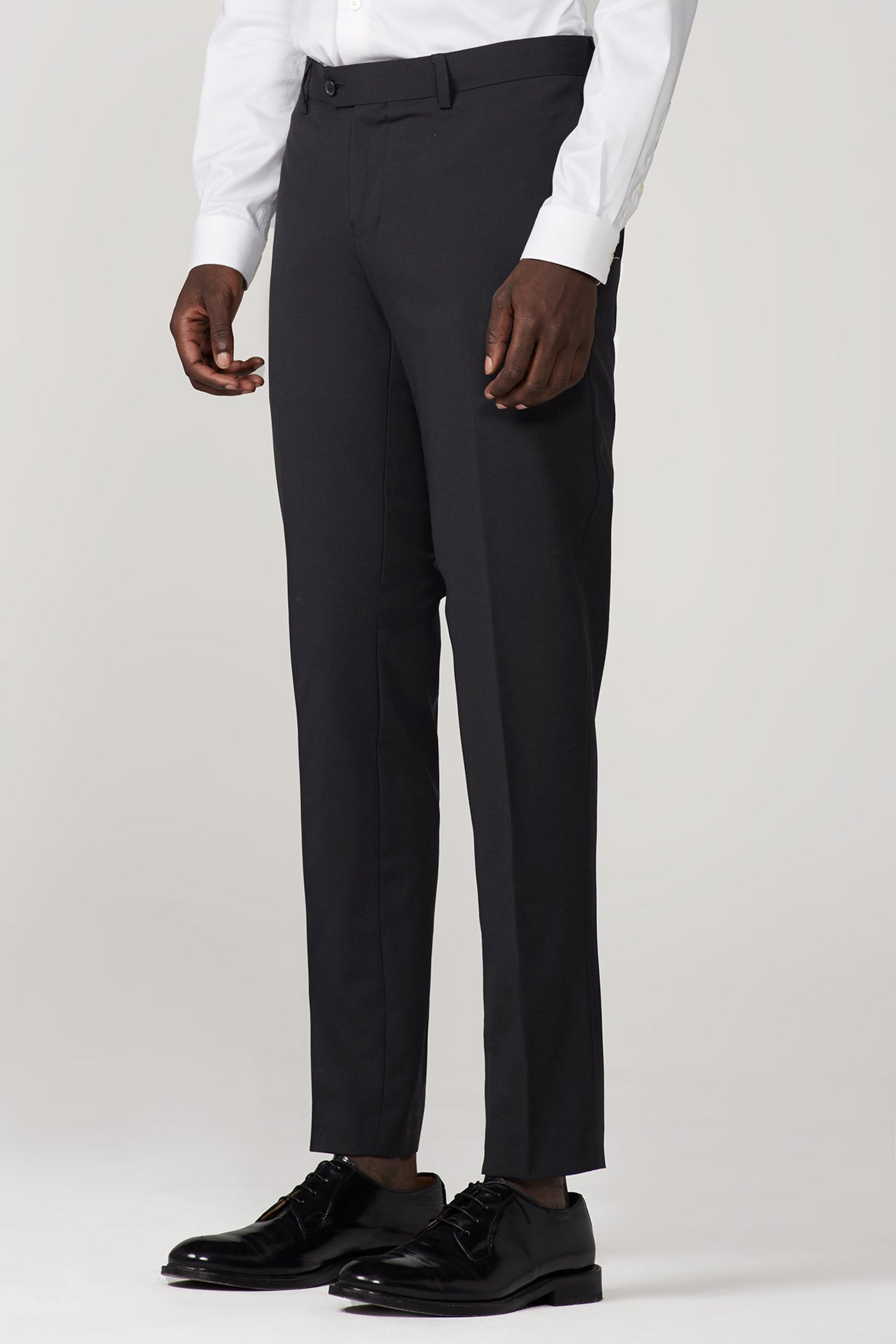 Mens suit pants fashion length